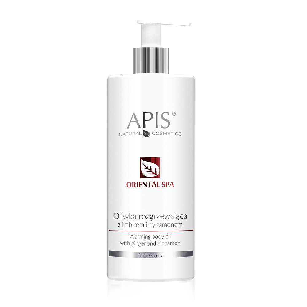 Apis Professional Oriental Spa Warming Body Oil with Ginger and Cinnamon 500ml