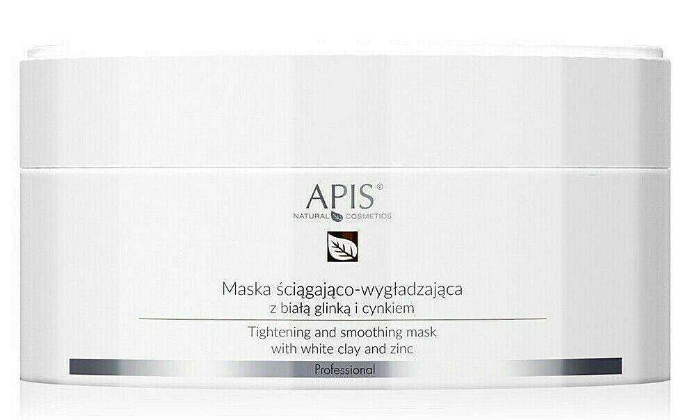 Apis Professional Tightening and Smoothing Mask with White Clay and Zinc for Oily Skin 200ml