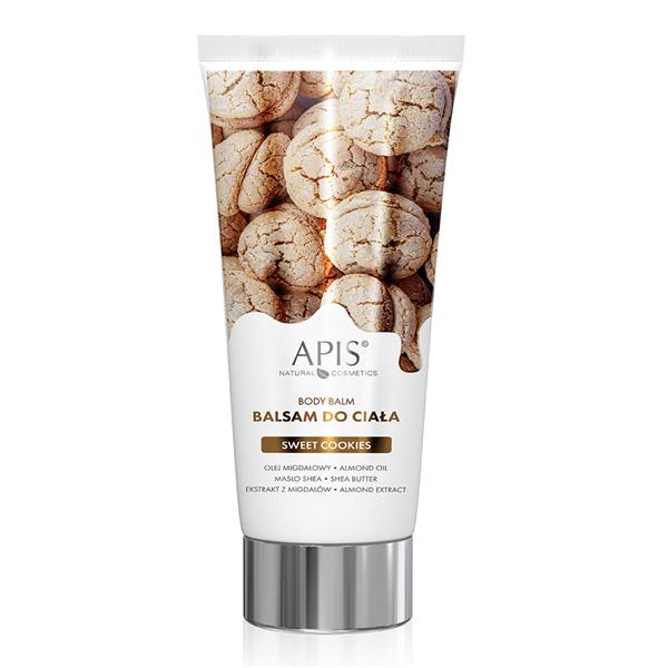 Apis Sweet Cookie Body Balm with Almond Oil Shea Butter and Almond Extract 200ml