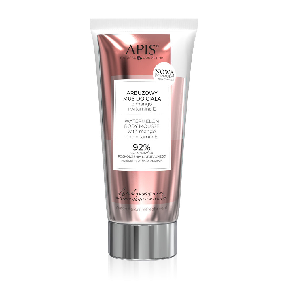 Apis Watermelon Refreshment Watermelon Body Mousse with Mango and Vitamin E 200ml