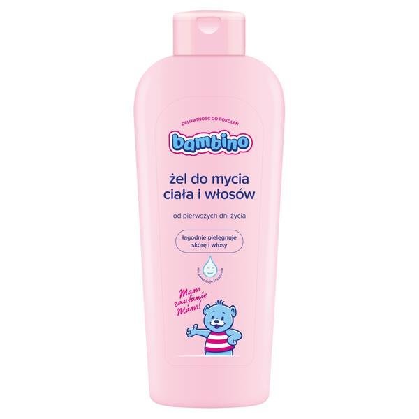 BAMBINO Gel for washing the body and hair, 400ml