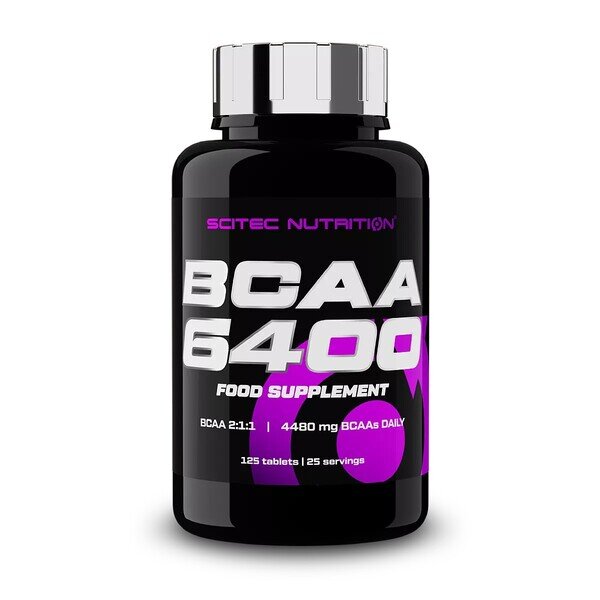 BCAA 6400 - 125 tablets