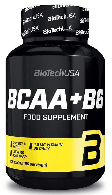 BCAA + B6 - 100 tablets