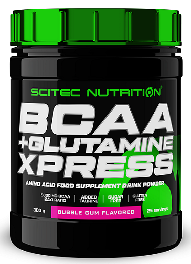 BCAA + Glutamine XPress, Bubble Gum - 600g