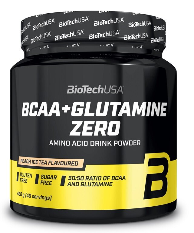 BCAA + Glutamine Zero, Orange - 480g