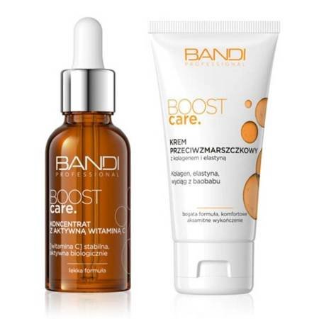 Bandi Boost Care Concentrate with Active Vitamin C and Cream with Collagen and Elastin 30x50ml