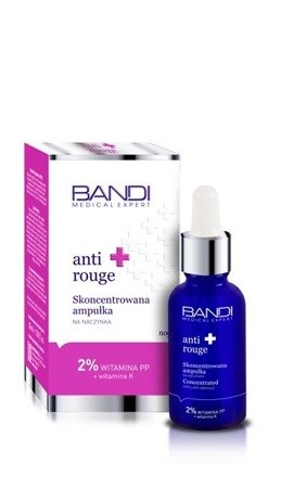Bandi Medical Anti Rouge Concentrated Ampoule for Capillaries 2% Vitamin PP 30ml