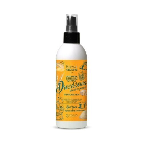 Barwa Barwa Natural Express Yeast Conditioner Spray for Falling Out and Weakened Hair 200ml