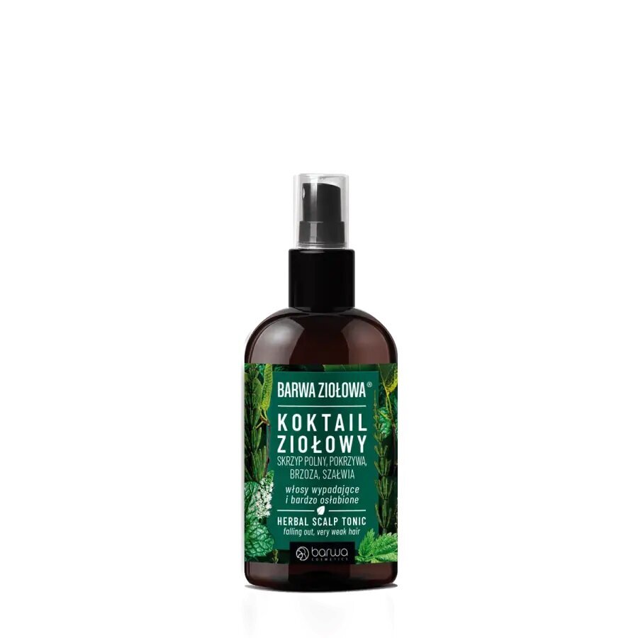 Barwa Herbal Cocktail Herbal Lotion for Weakened and Falling Hair 95ml