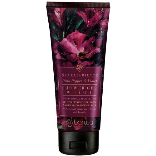 Barwa Spa Experience Moisturizing - Regenerating Shower Gel Pink Pepper & Violet 200ml