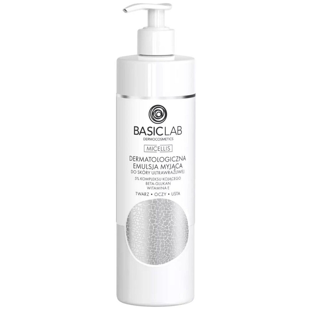 BasicLab Dermatological Cleansing Emulsion for Ultrasensitive Skin 300ml