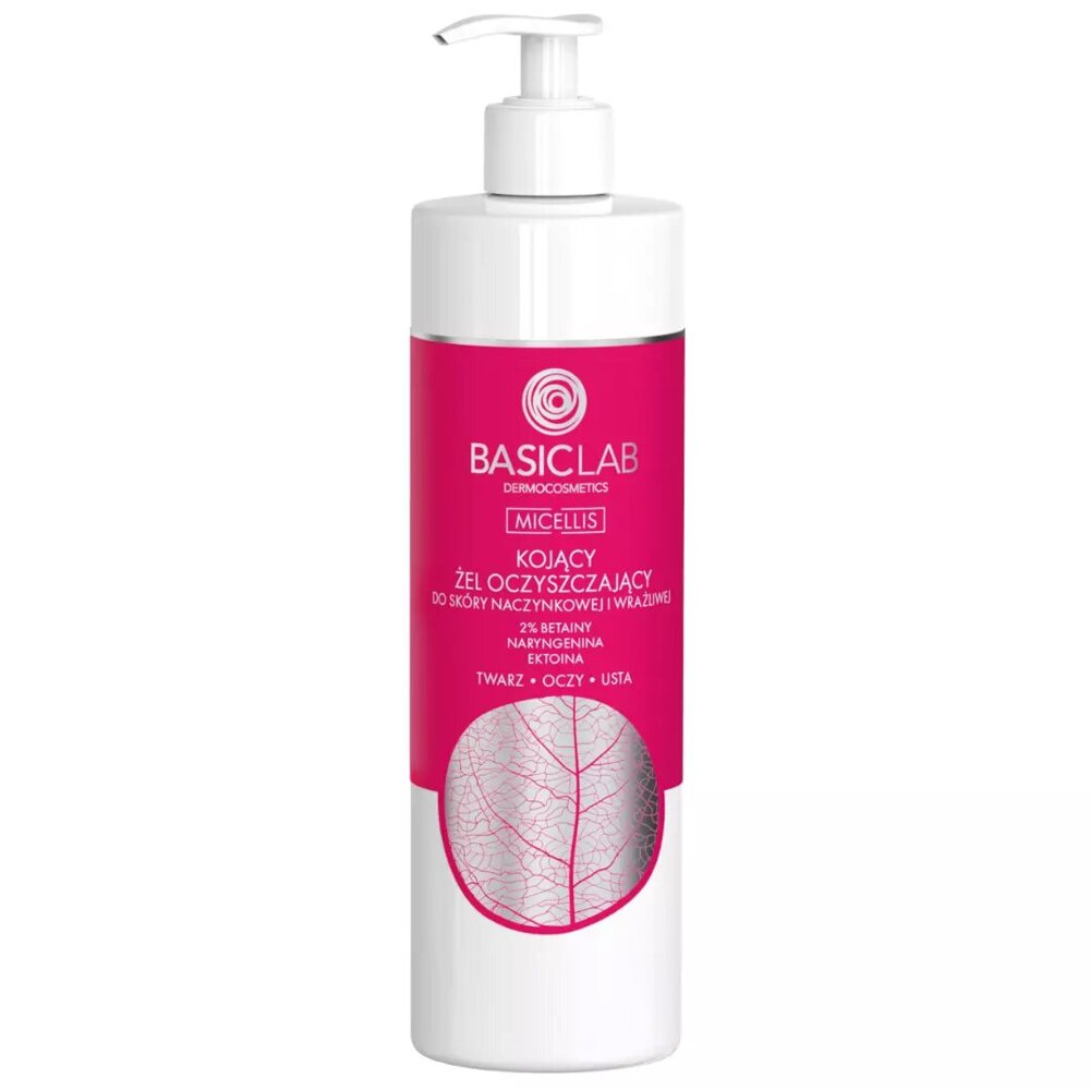 BasicLab Soothing Cleansing Gel for Capillary and Sensitive Skin 300ml