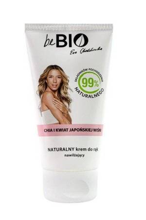 BeBio Natural Hand Cream With Chia And Japanese Cherry Blossom 75ml