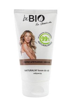 BeBio Natural Hand Cream with Almond and African Pepper 75ml