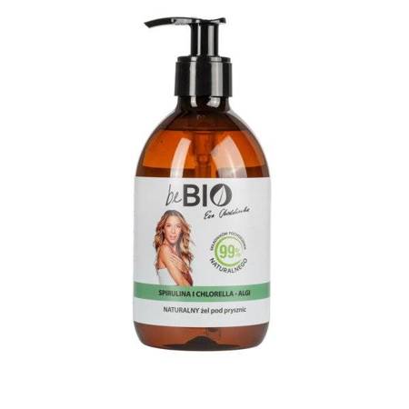 BeBio Natural Shower Gel Spirulina and Chlorella Algae 400ml