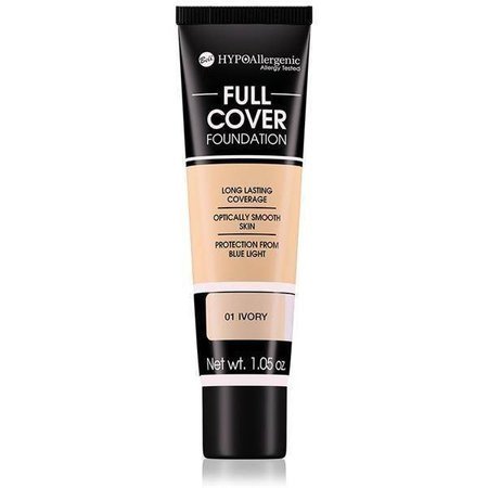 Bell HypoAllergenic Full Cover Foundation Intensely Covering Make-Up 01 Ivory 30g