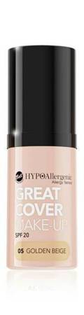 Bell HypoAllergenic Great Cover Make-Up SPF20 Foundation for Sensitive Skin 05 Golden Beige 20g