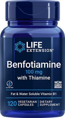 Benfotiamine with Thiamine, 100mg - 120 vcaps