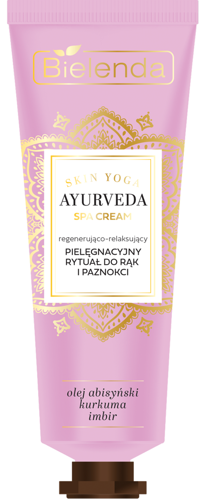 Bielenda Ayurveda Skin Yoga SPA Cream Regenerating and Relaxing Ritual for Hands and Nails 50ml