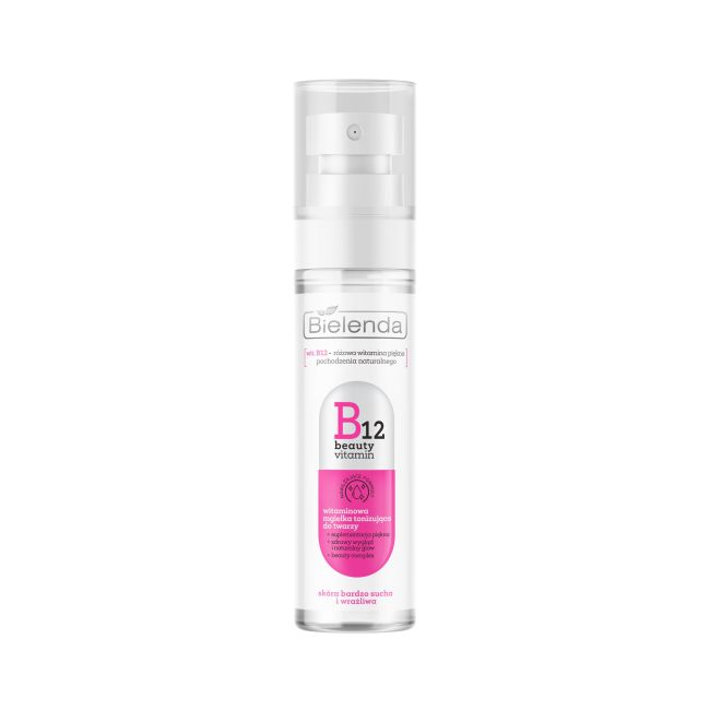 Bielenda B12 Beauty Vitamin Toning Mist for Very Dry and Sensitive Skin 75ml