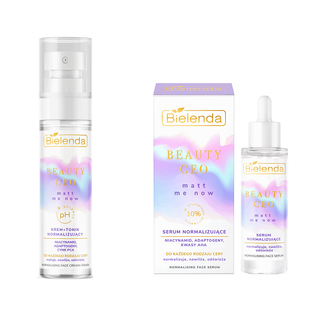 Bielenda Beauty Ceo Matt Me Now Normalizing Serum 30ml + Cream Tonic 75ml