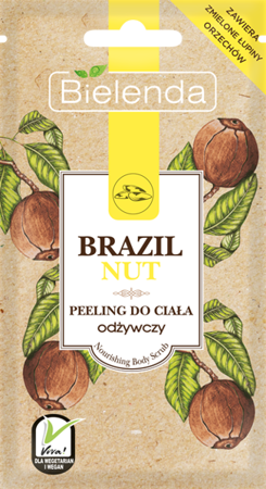 Bielenda Brazil Nut Nourishing Body Peeling with Vegan Recipe 30g
