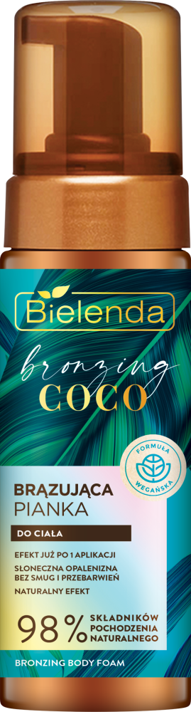 Bielenda Bronzing Coco Bronzing Body Foam with Natural Ingredients 150ml