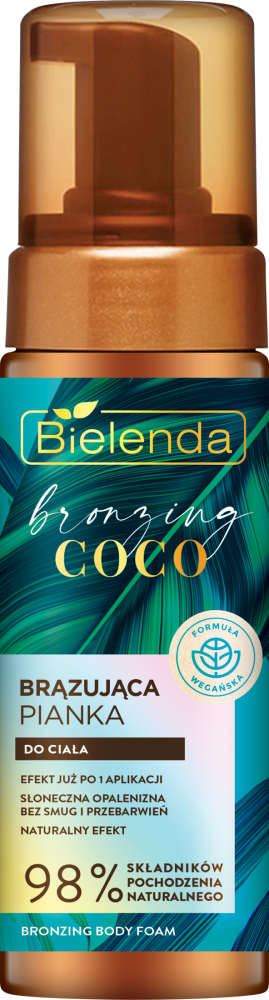 Bielenda Bronzing Coco Bronzing Body Foam with Natural Ingredients 150ml Best Before 31.03.25