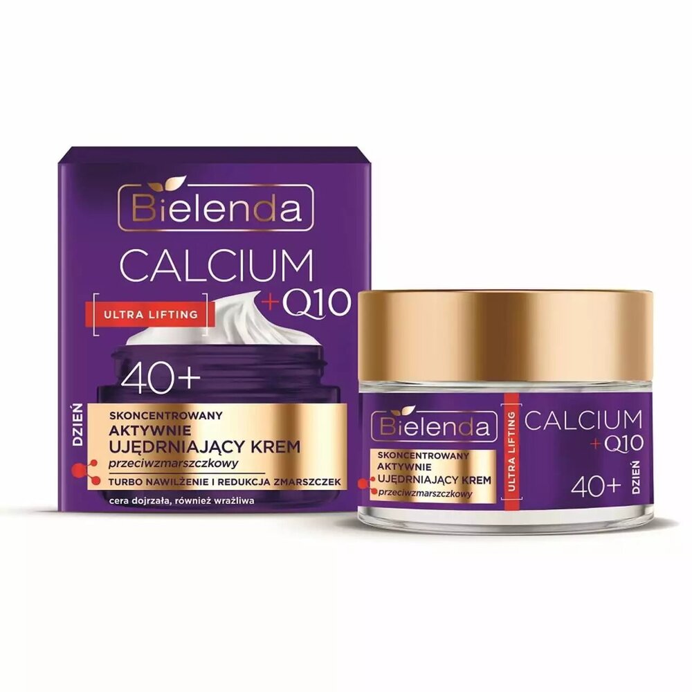 Bielenda Calcium+Q10 Concentrated Actively Firming Anti-Wrinkle Day Cream 40+ 50ml