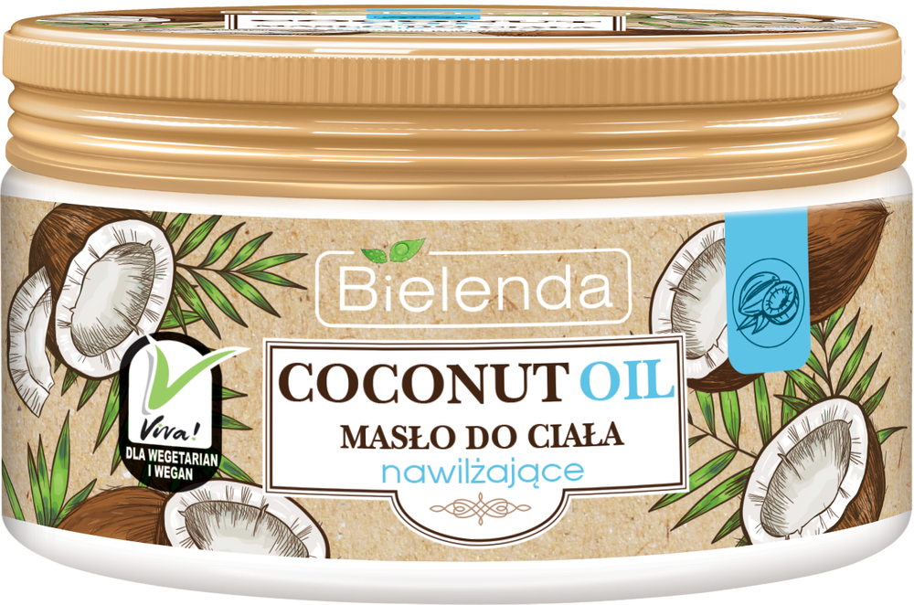 Bielenda Coconut Oil Moisturizing Body Butter with Vegan Recipe 250ml