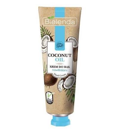 Bielenda Coconut Oil Moisturizing Hand Cream for Dry and Damaged Skin 50ml