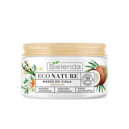 Bielenda Eco Nature Nourishing Body Butter with Vanilla Milk Coconut Milk and Orange Blossom 250ml