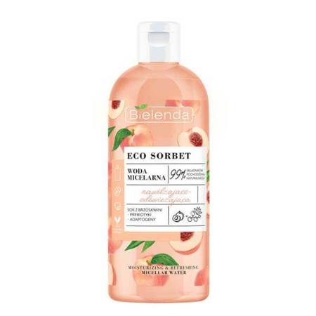 Bielenda Eco Sorbet Peach Moisturizing and Refreshing Micellar Water 500ml