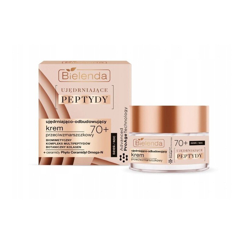 Bielenda Firming Peptides 70+ Firming and Rebuilding Anti-Wrinkle Day and Night Cream 50ml