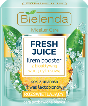 Bielenda Fresh Juice Illuminating Face Cream with Citrus Water and Pineapple 50ml