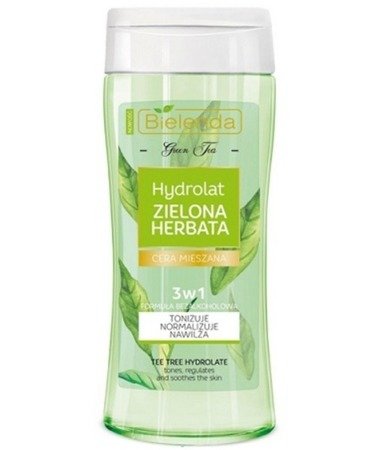 Bielenda Green Tea Normalising Face Hydrolate Tonic for Combination Skin 200ml