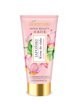 Bielenda Japan Beauty Japanese Body Cream with Lotos and Rice Oil 200ml