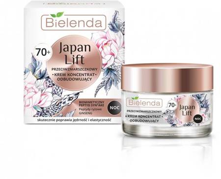 Bielenda Japan Lift Rebuilding Antiwrinkle Face Cream Concentrate 70+ Night 50ml