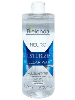 Bielenda Neuro Moisturizing Micelar Water for Sensitive Skin and Eyes 500ml 
