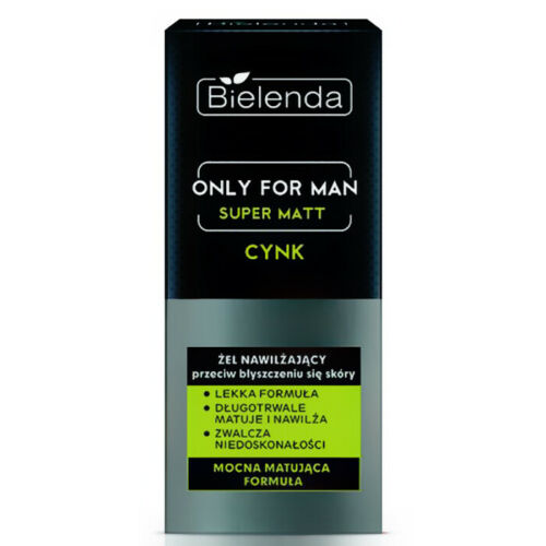 Bielenda Only for Men Moisturizing Anti-Shine Gel with Mattifying Formula 50ml
