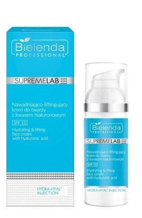 Bielenda Professional Spremelab Hydra-Hyal2 Hydrating and Lifting Face Cream with Hyaluronic Acid SPF 15 50ml