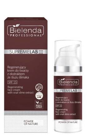 Bielenda Professional SupremeLab Power of Nature Regenerating Face Cream with Snail Slime Extract 50ml 