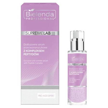 Bielenda Professional Supremelab Pro Age Expert Exclusive Anti Wrinkle Serum with Peptide Complex 30ml