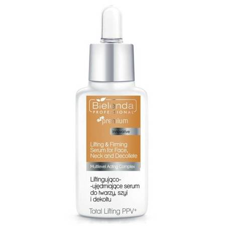 Bielenda Professional Total Lifting PPV Lifting Firming Serum for Face Neck and Decollete 30ml