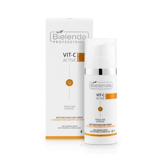 Bielenda Professional Vit C Active Antioxidant Cream with Ferulic Acid and Vitamin C 50ml Best Before 31.05.24