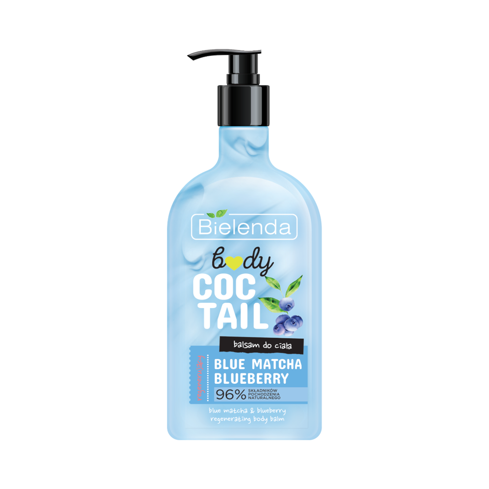 Bielenda Shower Coctail Energizing Shower Gel with Blue Matcha and Blueberry 400ml