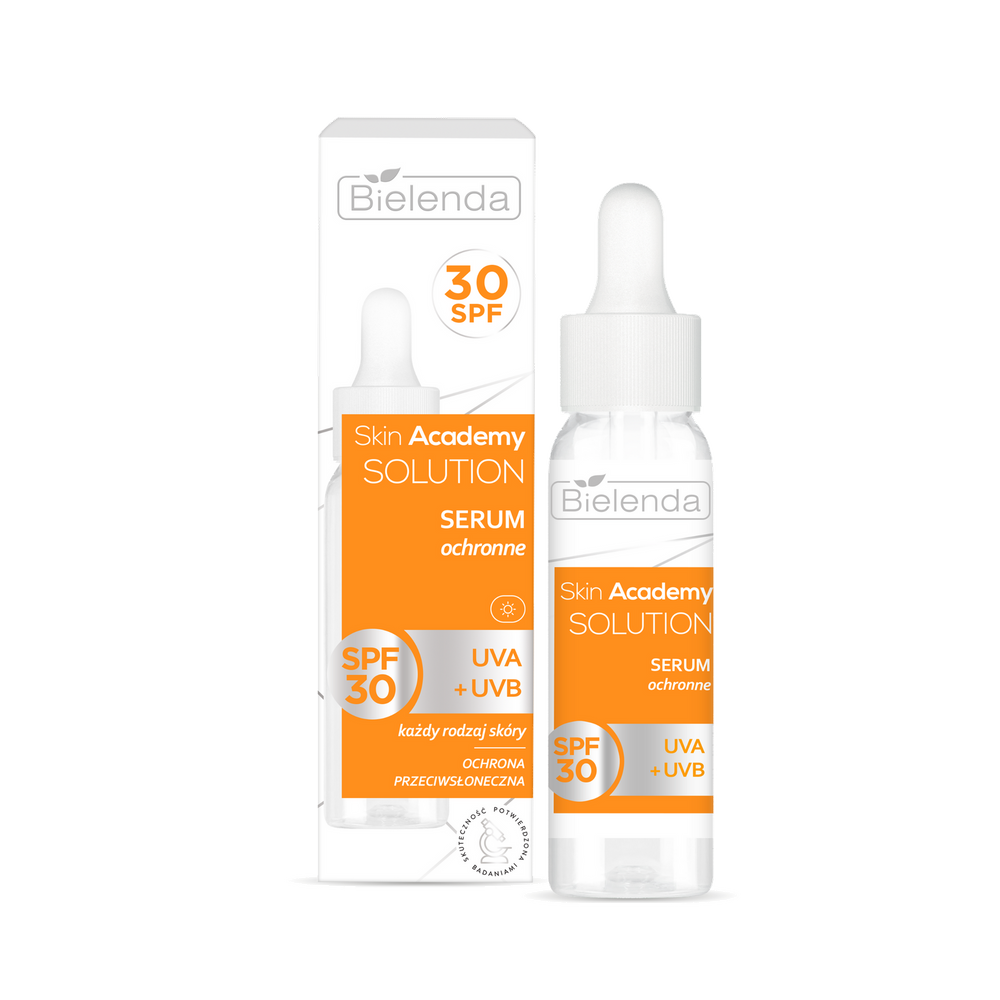 Bielenda Skin Academy Solution Protective Serum SPF 30 UVA + UVB for All Skin Types 25ml