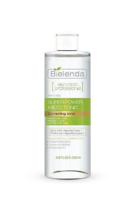 Bielenda Skin Clinic Corrective Face Toner with Mandelic Lactobionic Acid for Skin with Imperfections 200ml