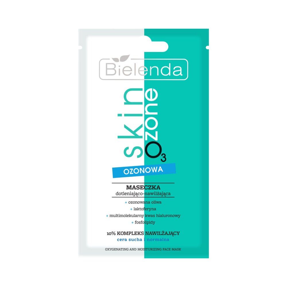 Bielenda Skin O3 Zone Ozone Oxygenating and Moisturising Mask for Dry and Normal Skin 8g