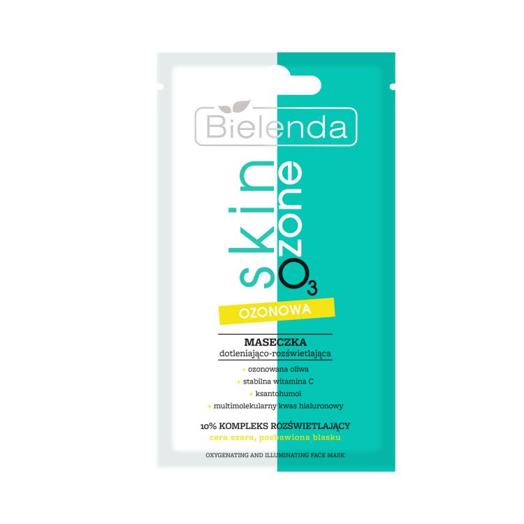 Bielenda Skin O3 Zone Ozone Ozone Oxygenating and Illuminating Mask for Gray and Dull Skin 8g